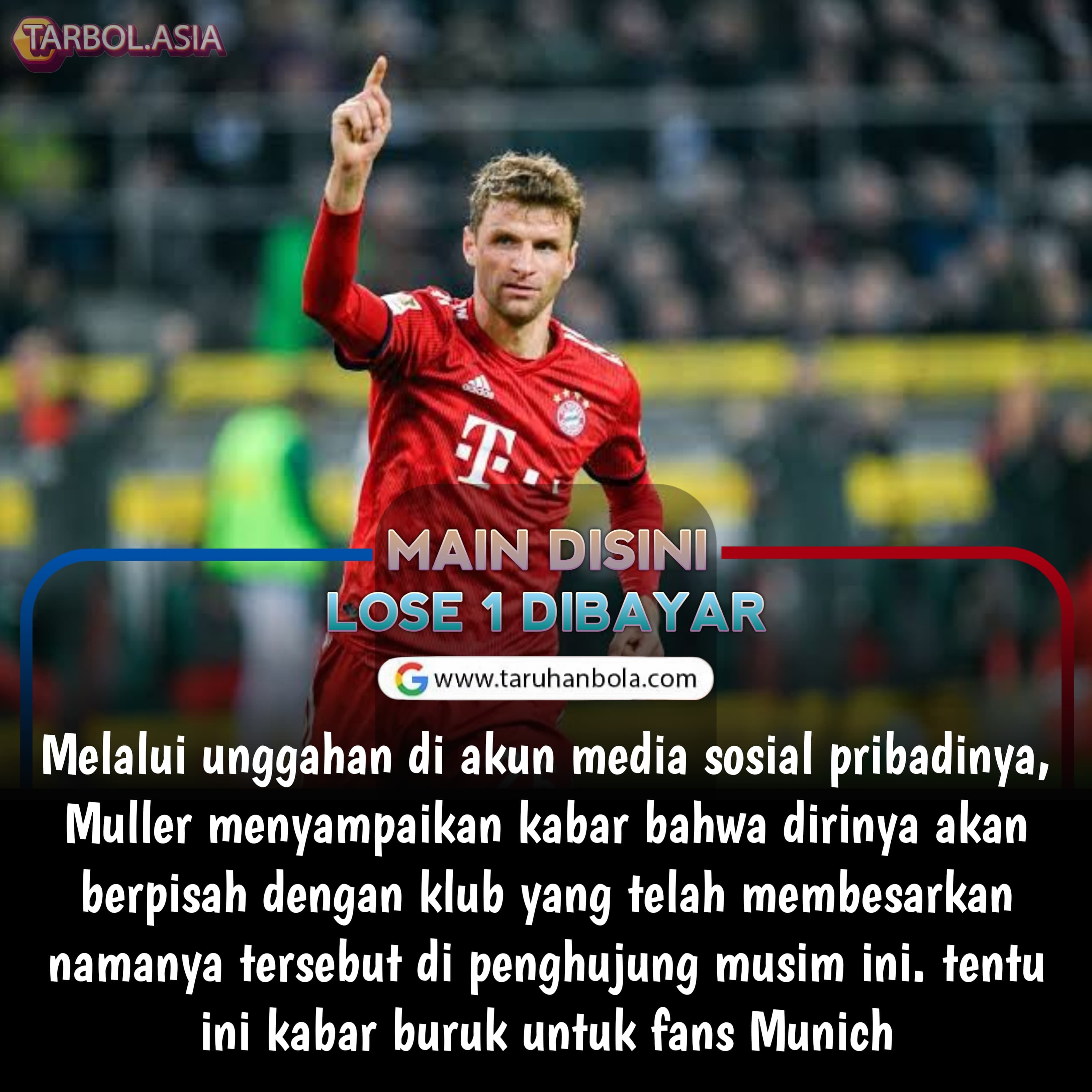 Akhir Sebuah Era: Legenda Bayern Munchen, Thomas Muller Umumkan Kepergian di Akhir Musim!